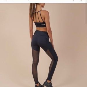 Gymshark Simply Mesh Leggings Black